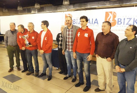 Sestao EDP Txapeldun en la Divisin de Honor de la Liga Vasca 2015 